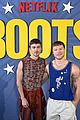 miles heizer angus obrien more attend boots event ahead of netflix launch 06