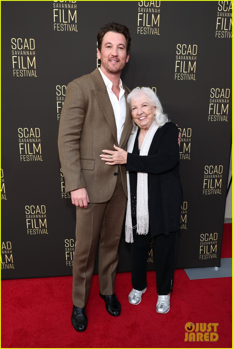 miles teller and his grandma look so cute on red carpet together 055225207
