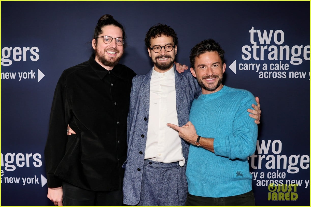 Jonathan Bailey Supports His Childhood BFF at 'Two Strangers' Opening
