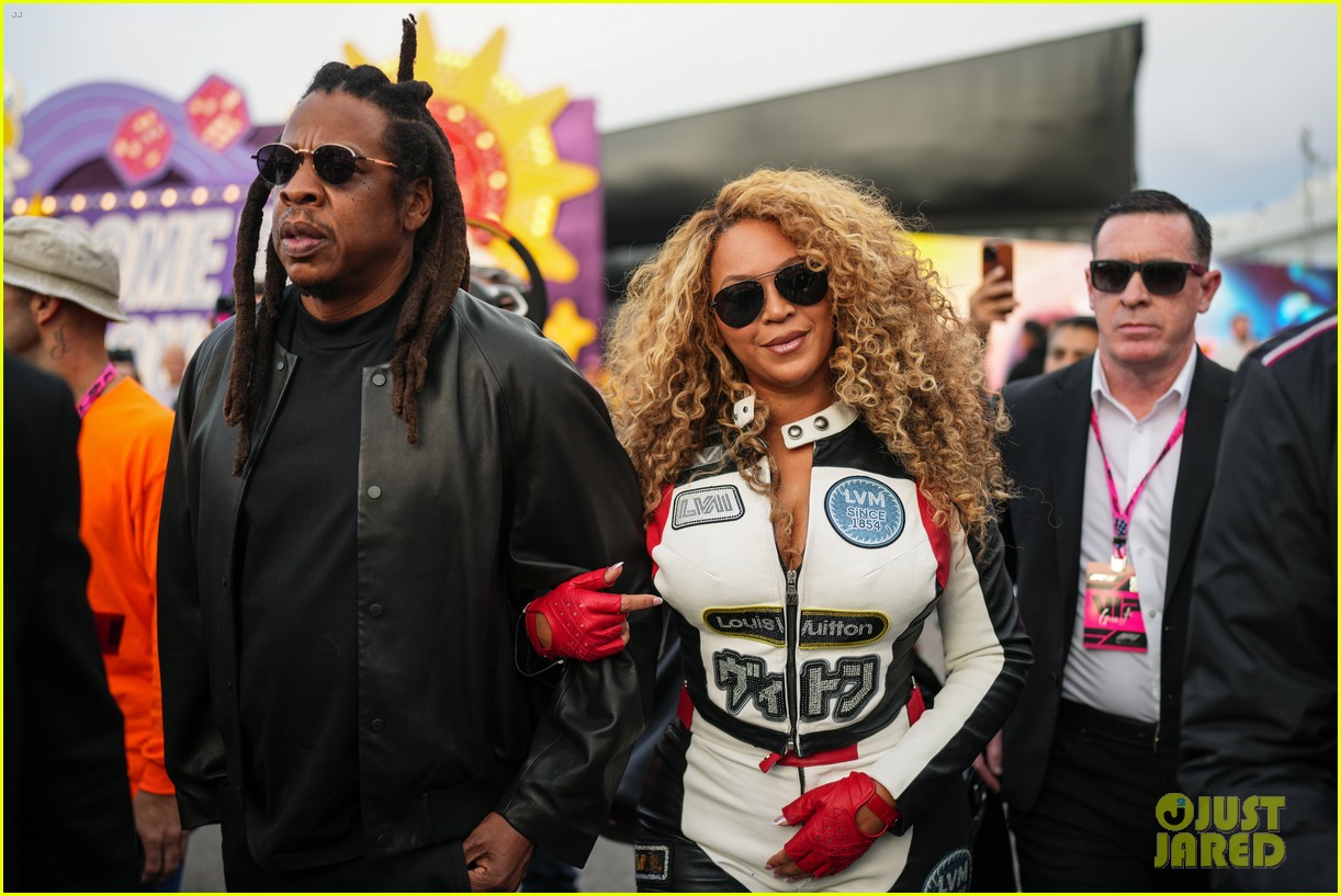 Beyoncé & JayZ Attend F1 Las Vegas Grand Prix, Go On Hot Lap With