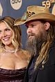 chris stapleton wife morgane walk red carpet at cma awards 02