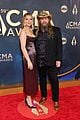 chris stapleton wife morgane walk red carpet at cma awards 03