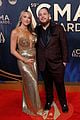 luke combs wife nicole at cma awards 01