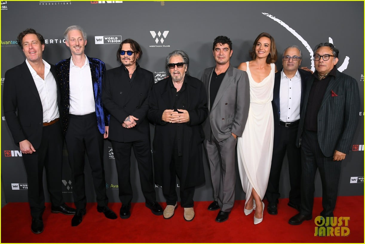 Johnny Depp & Al Pacino Buddy Up at 'Modi, Three Days on the Wings of Madness' Premiere in Beverly Hills: Photo 5232732 | Al Pacino, Antonia Desplat, Bruno Gouery, Johnny Depp, Riccardo