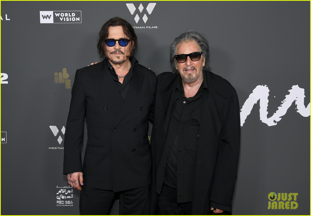 Johnny Depp & Al Pacino Buddy Up at 'Modi, Three Days on the Wings of Madness' Premiere in Beverly Hills: Photo 5232749 | Al Pacino, Antonia Desplat, Bruno Gouery, Johnny Depp, Riccardo