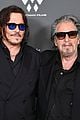 johnny depp al pacino modi premiere in beverly hills 01