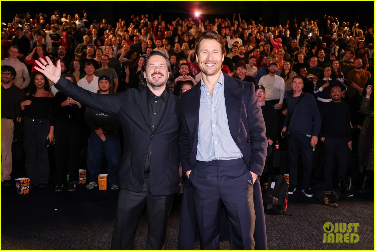 Glen Powell Looks Handsome at #39 The Running Man #39 Screening in Paris