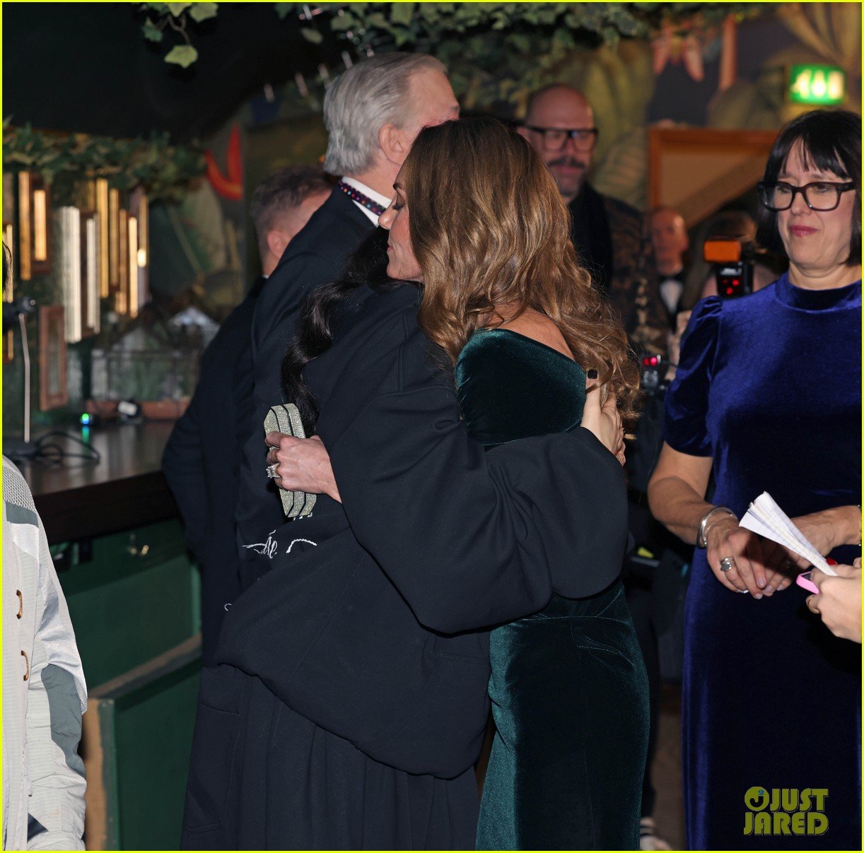 Kate Middleton & Jessie J Hug in Touching Moment Caught on Camera