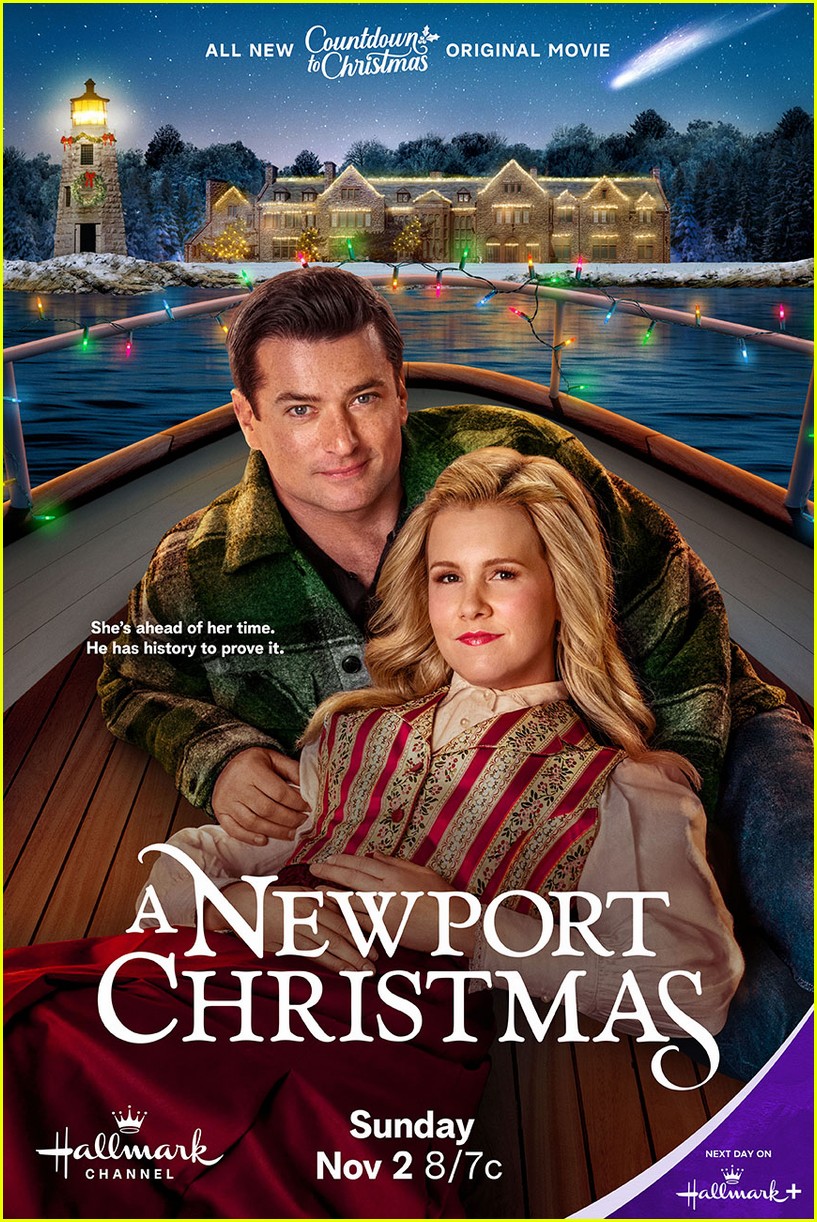 A Newport Christmas Actors Wes Brown Ginna Claire Mason Talk a-newport-christmas-actors-wes-brown-ginna-claire-mason-talk