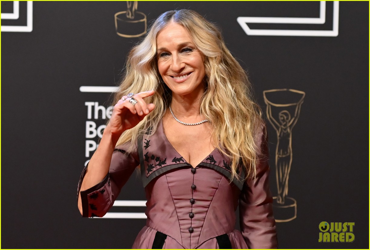 Sarah Jessica Parker Rocks VintageInspired Corset Dress at the 2025
