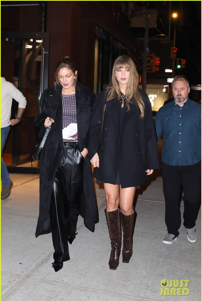 BFFs Taylor Swift & Gigi Hadid Enjoy Girls Night Out, Spotted Getting