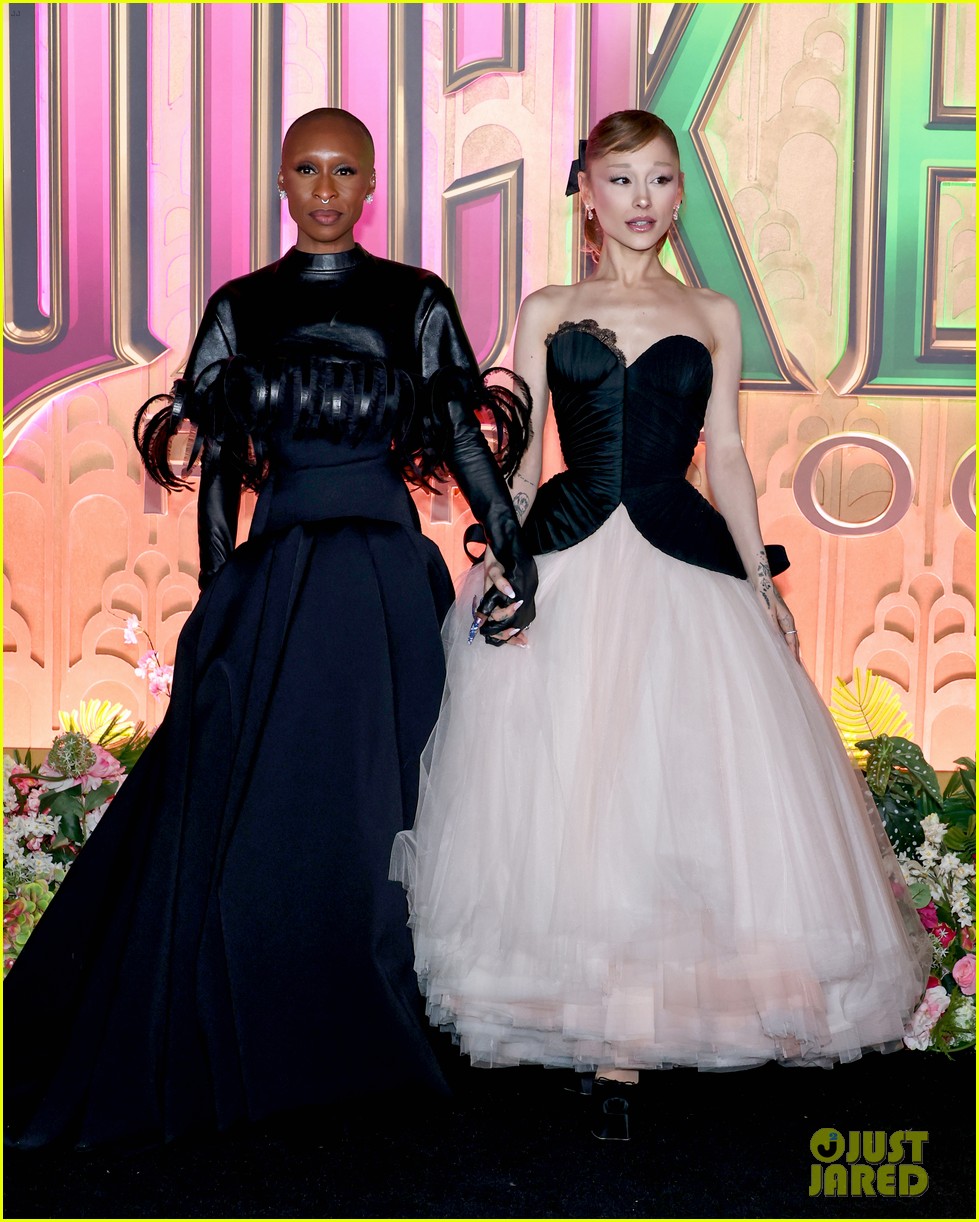 Ariana Grande Speaks for Cynthia Erivo at 'Wicked For Good' NYC