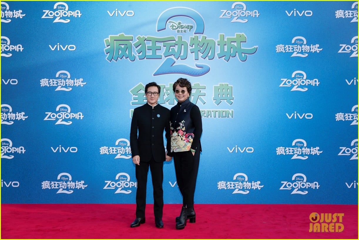 Ginnifer Goodwin Ke Huy Quan Bring Zootopia 2 In Shanghai Photo