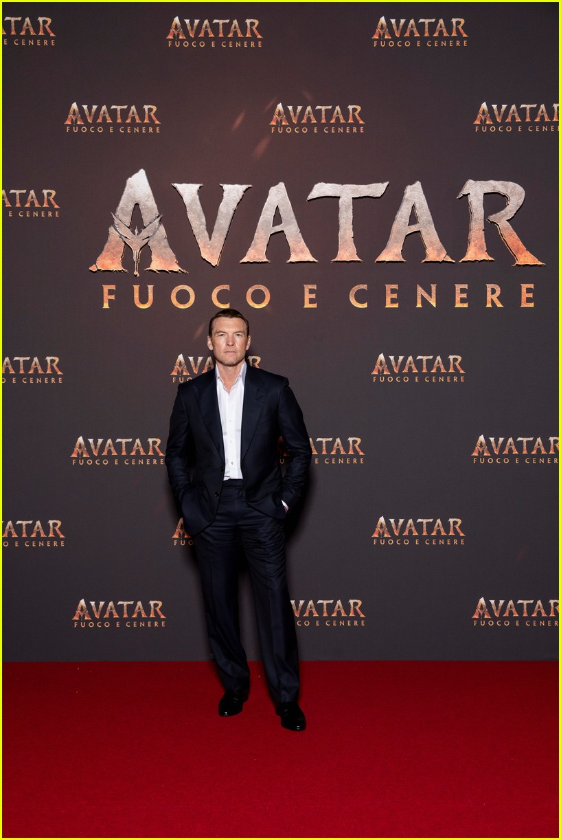zoe saldana sam worthington more continue avatar fire and ash global press tour 045253387