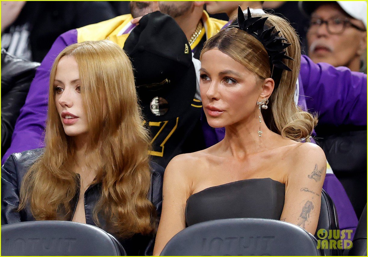 Kate Beckinsale Attends Lakers vs. Clippers Game with Daughter Lily Sheen:  Photo 5257345 | Kate Beckinsale, Lily Mo Sheen Photos | Just Jared:  Entertainment News, image size:1222x855