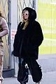 heidi klum wears fur coat for weekend outing with husband tom kaulitz and her kids 02