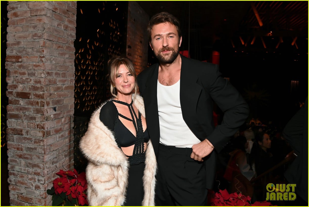 brandon sklenar courtney salviolo the housemaid premiere in la 015255739