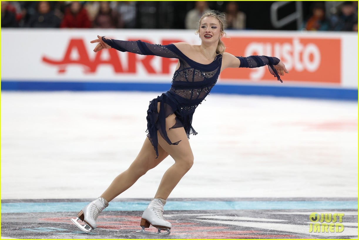 Amber Glenn Makes History as First Openly LGBTQ Woman Headed to Olympics on Women's Figure Skating Team : Photo 5267331 | Photos | Just Jared: Entertainment News