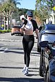 dakota johnson black white outfit for workout 03