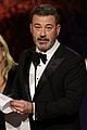 jimmy kimmel thanks donald jennifer trump during critics choice awards acceptance speech 03