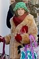 carrie preston fur coat bucket hat elsbeth in brooklyn 02