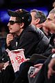 timothee chalamet spike lee at knicks game 02