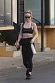 olivia wilde shows off toned abs at gym 01
