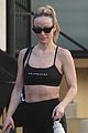 olivia wilde shows off toned abs at gym 04