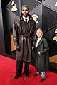 chris brown brings son aeko to grammys 05