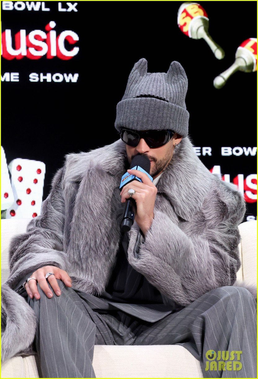 Bad Bunny Super Bowl 2026 Press Conference Watch In Full See Every Bad Bunny Super Bowl Conference 04 