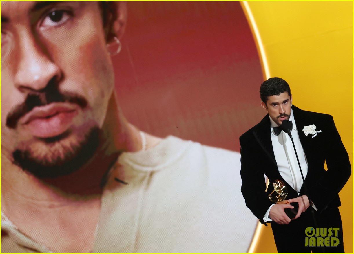 ICE OUT Bad Bunny Wins At Grammy 2026 Makes Powerful Anti ICE Bad Bunny Speech Grammys 2026 12