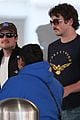 benson boone josh hutcherson airport together 05