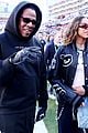 jay z and blue ivy carter at super bowl 02