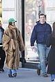 dua lipa bundles up fur coat day out in paris 05