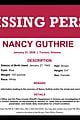 nancy guthrie police information 03