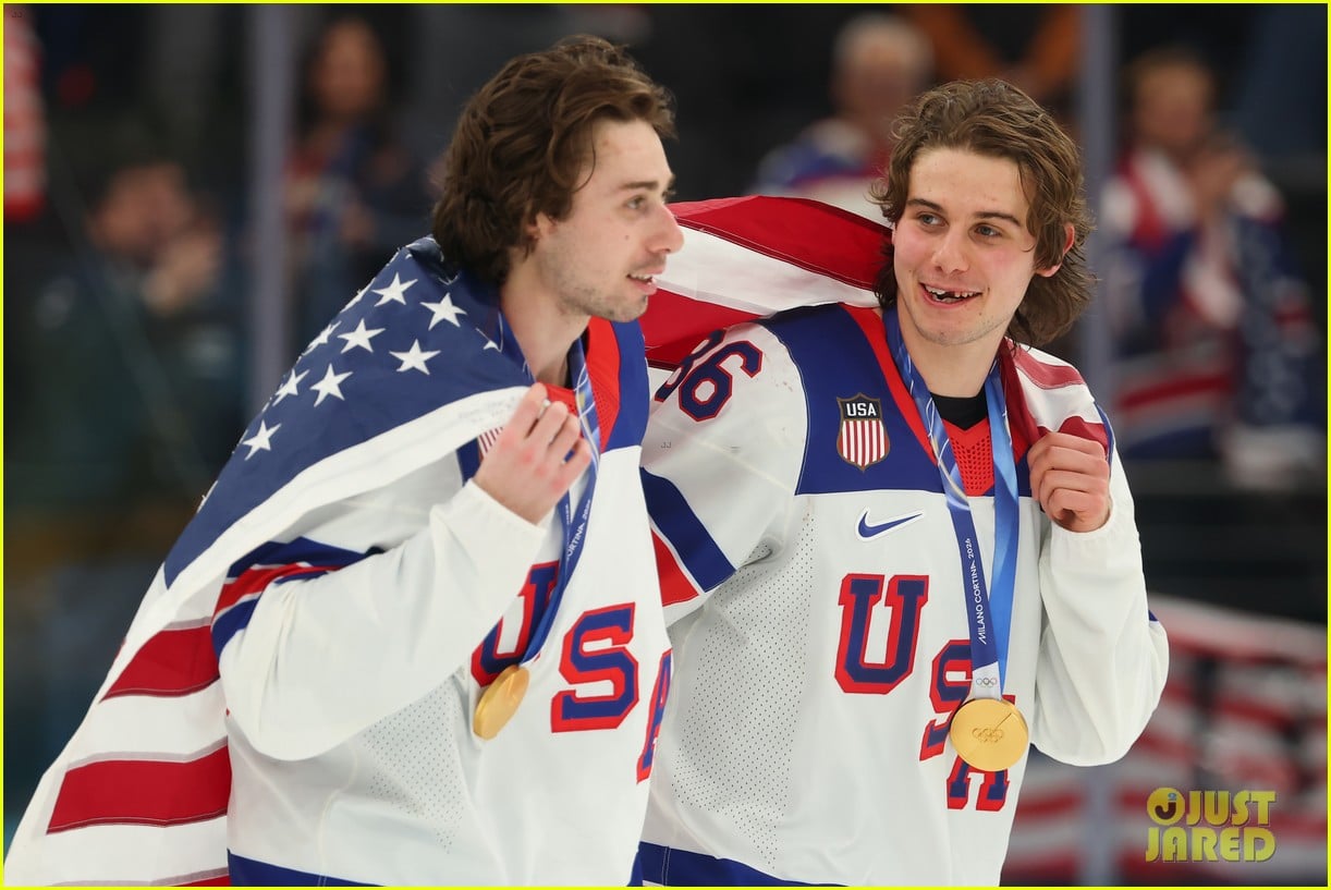 jack hughes teeth olympics 2026 win 035284550