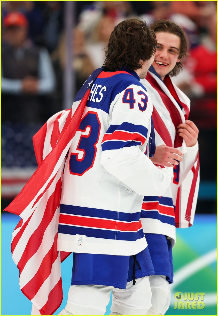 jack hughes teeth olympics 2026 win 075284554