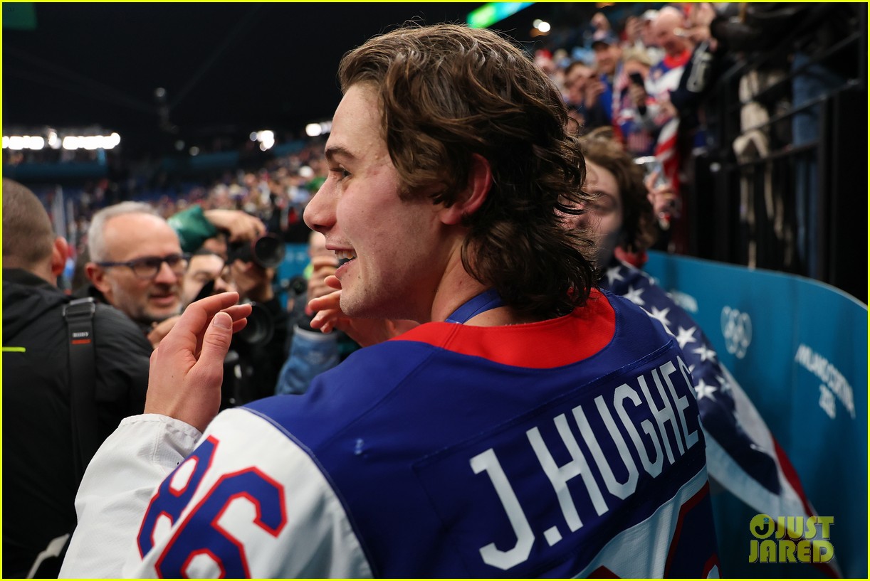 jack hughes teeth olympics 2026 win 105284557