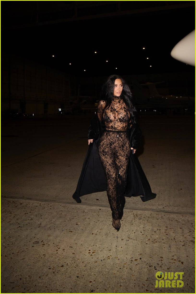 kim kardashian lace dress paris 125275359