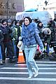 lucy liu films new show superfakes in chinatown 03