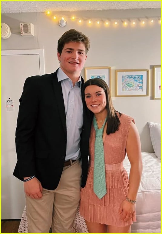 Who Is Drake Maye's Wife? He's Married to Ann Michael Hudson, His High  School Sweetheart! (Photos): Photo 5276567 | 2026 Super Bowl, Ann Michael  Hudson, Ann Michael Maye, Drake Maye, New England