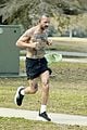 shia labeouf shirtless run after arrest 01
