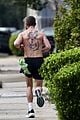 shia labeouf shirtless run after arrest 05