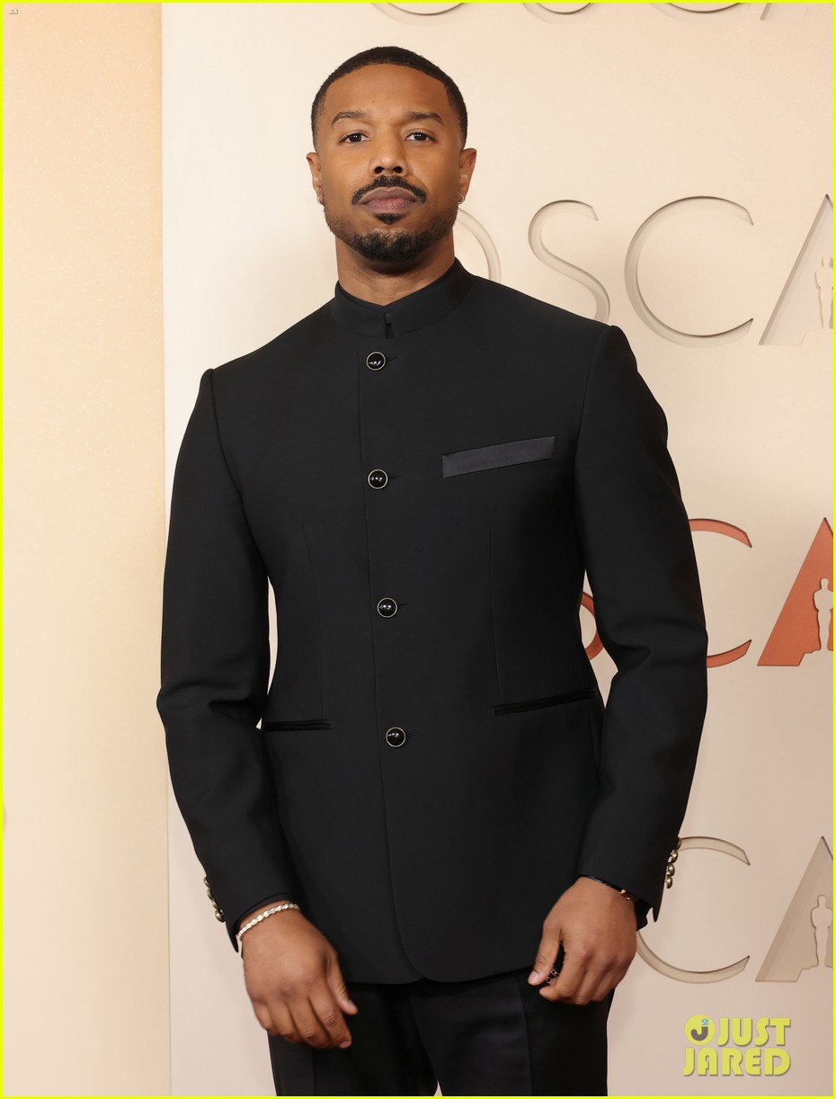 Best Actor Nominee Michael B. Jordan Looks Sharp in All Black at Oscars ...