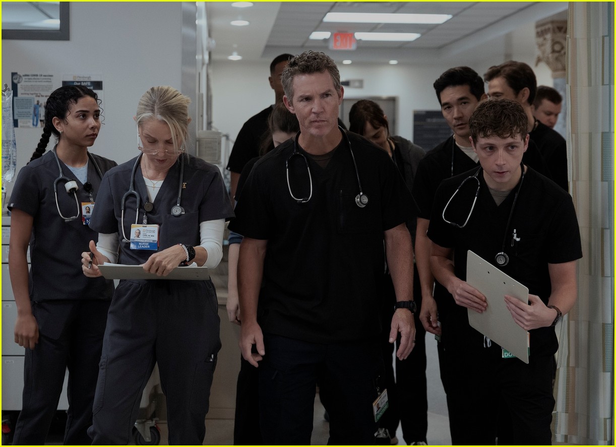 The Pitt' Season 2, Episode 13 First Look Photos Tease Celebrity Guest Stars  & Notable Moments: Photo 5303106 | Geoffrey Owens, Luke Tennie, Mary  McCormack, Meta Golding, Noah Wyle, Sara Wyle, Shawn
