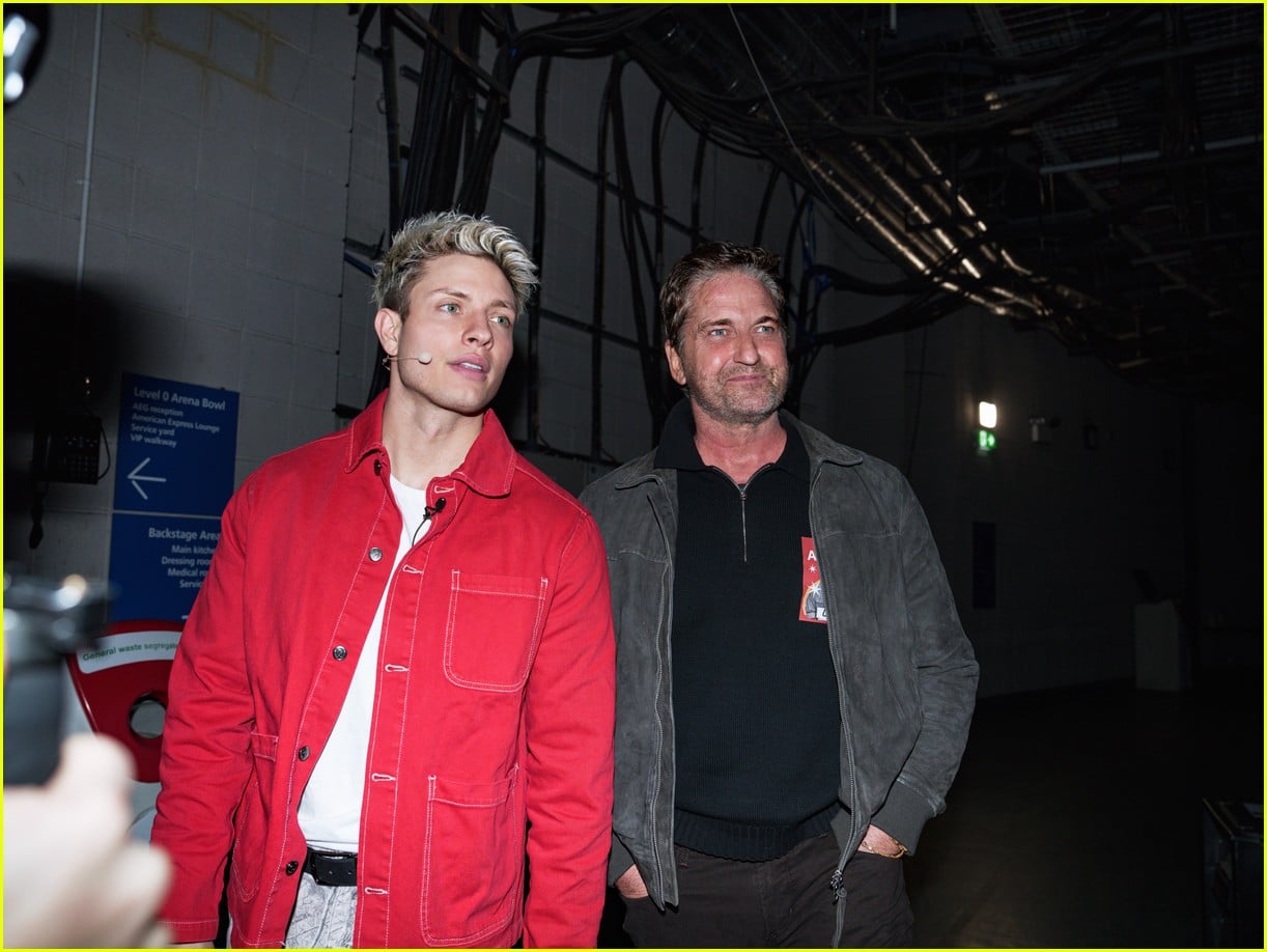 Comedian Matt Rife Gets Backstage Visit from Gerard Butler at London ...