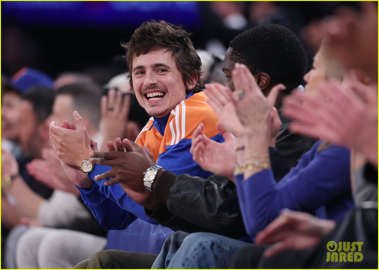 Timothee Chalamet & Ben Stiller Cheer On New York Knicks Together at ...
