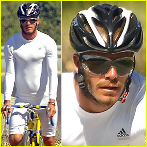 David Beckham is a Bicycle Boy