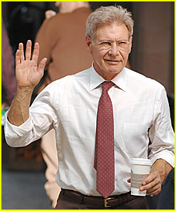 Harrison Ford @ 'Indiana Jones 4' Movie Set