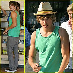 Zac Efron is a Tank Top Tease